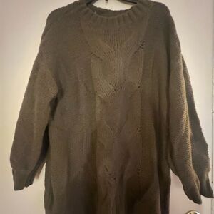 Free People Cable Knit Sweater